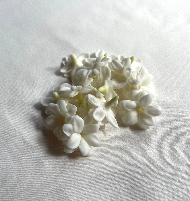 Blooming Pikake Flower Clay Beads