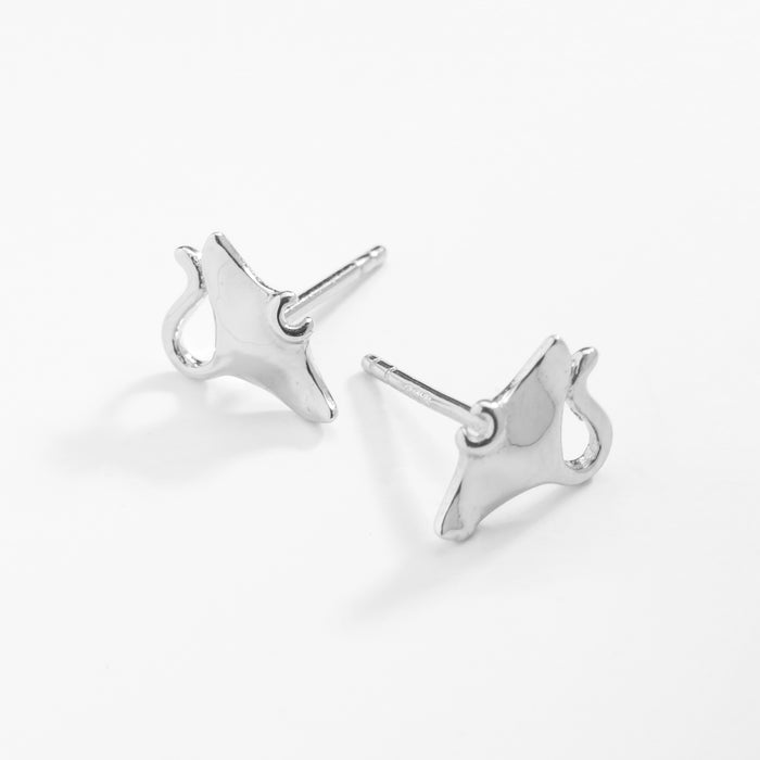 Manta Ray Mini Stud