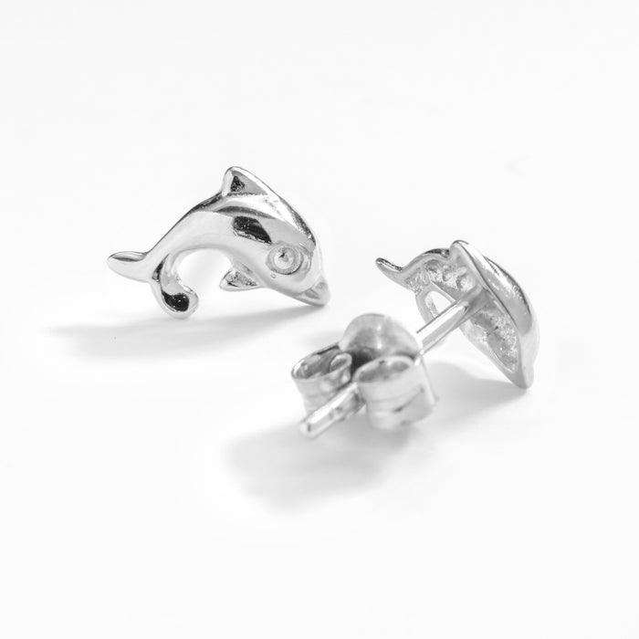 Baby Dolphin Stud Earrings