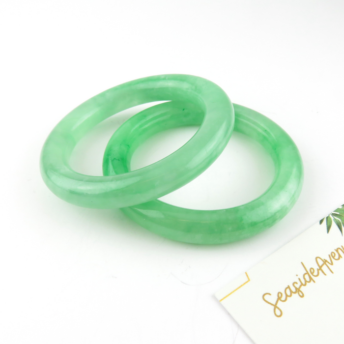 Real Jade Crawler Baby Bangles