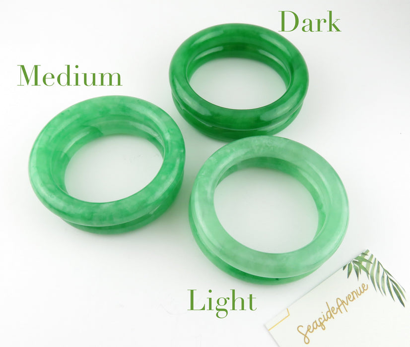 Real Jade Crawler Baby Bangles