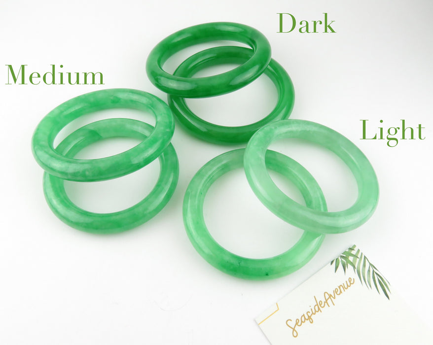 Real Jade Crawler Baby Bangles