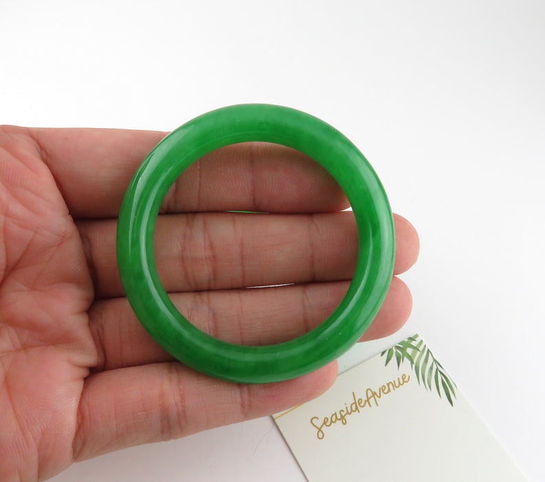 Real Jade Crawler Baby Bangles