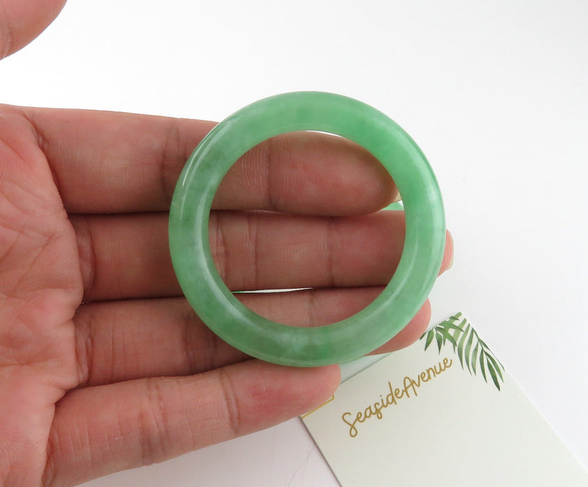 Real Jade Crawler Baby Bangles