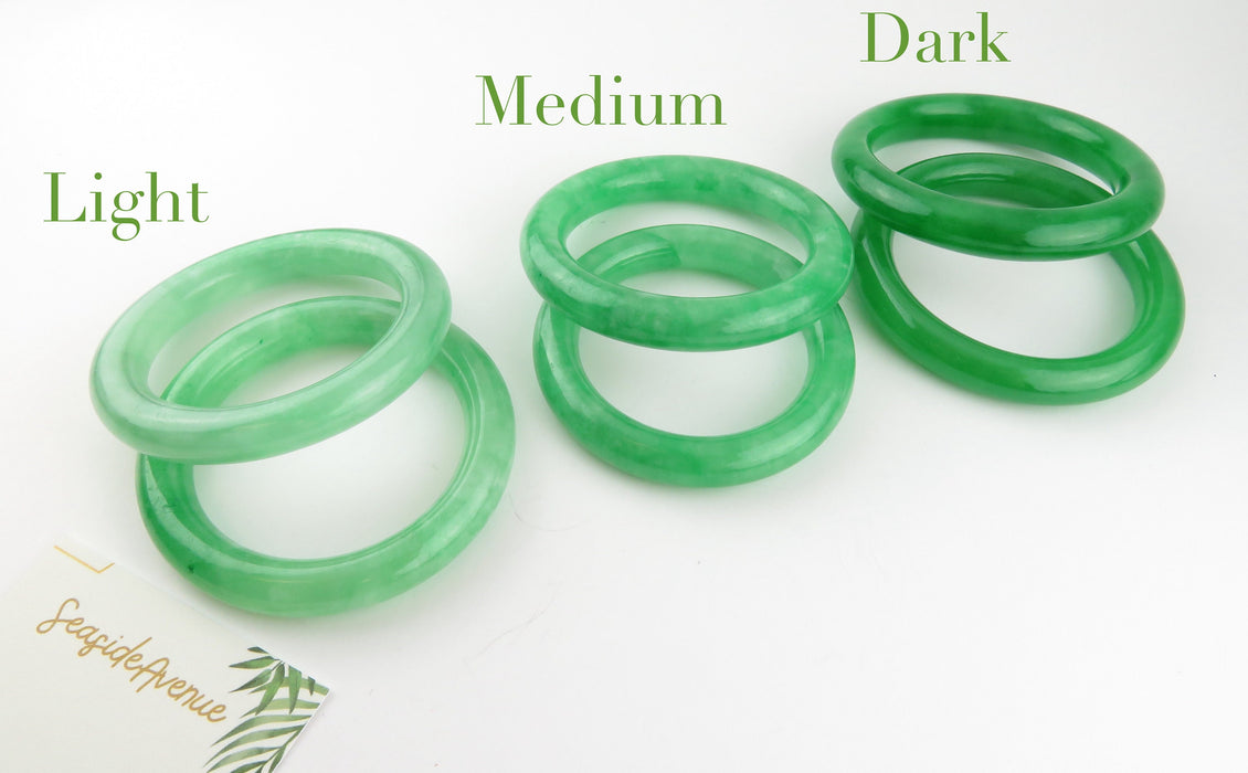 Real Jade Crawler Baby Bangles