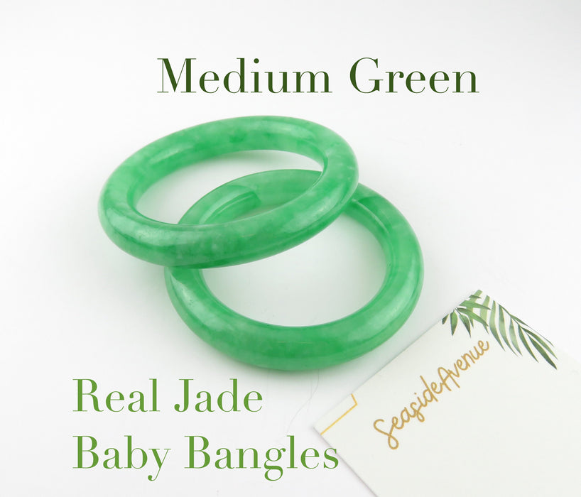 Baby jade best sale bangle