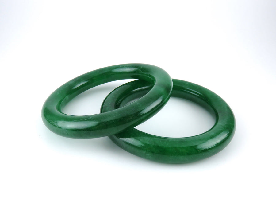 Green Jade Bangles