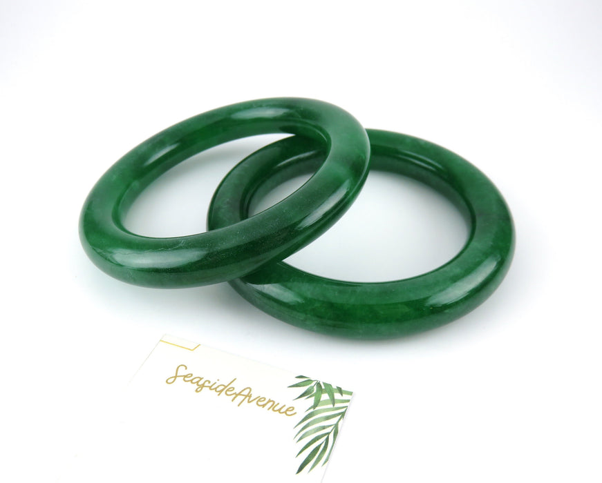 Green Jade Bangles