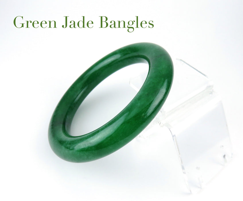 Green Jade Bangles