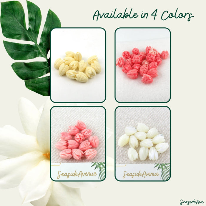 Loose Pikake Beads